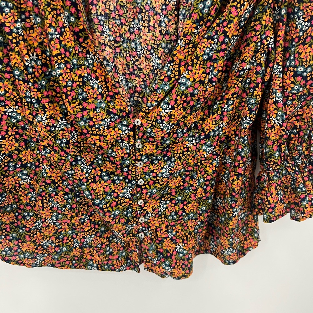 Free People I Found You floral top - Picture 5 of 12
